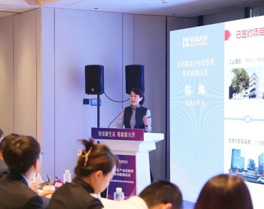 赛宝“来电啦”亮相北京市大兴区产业投融资路演  助力绿色能源服务升级